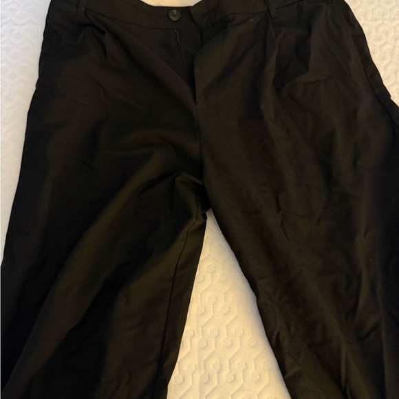 Zara Black Wide-Leg Pants - Picture 3 of 3